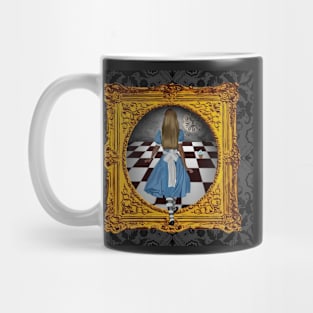 Through the looking glass. Mug